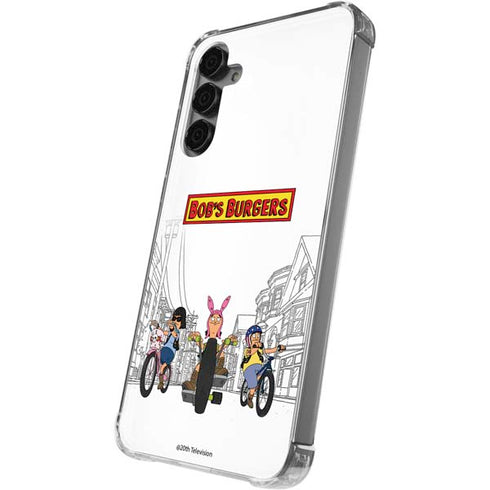 Bobs Burgers Bike Squad Galaxy S24 Plus Clear Case